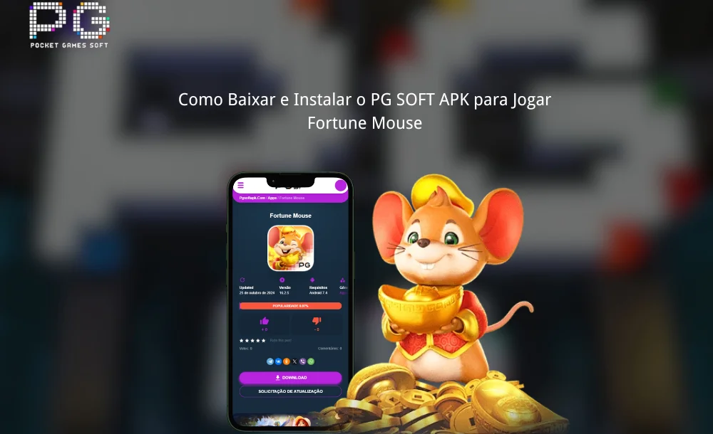 Como Baixar e Instalar o PG SOFT APK para Jogar Fortune Mouse